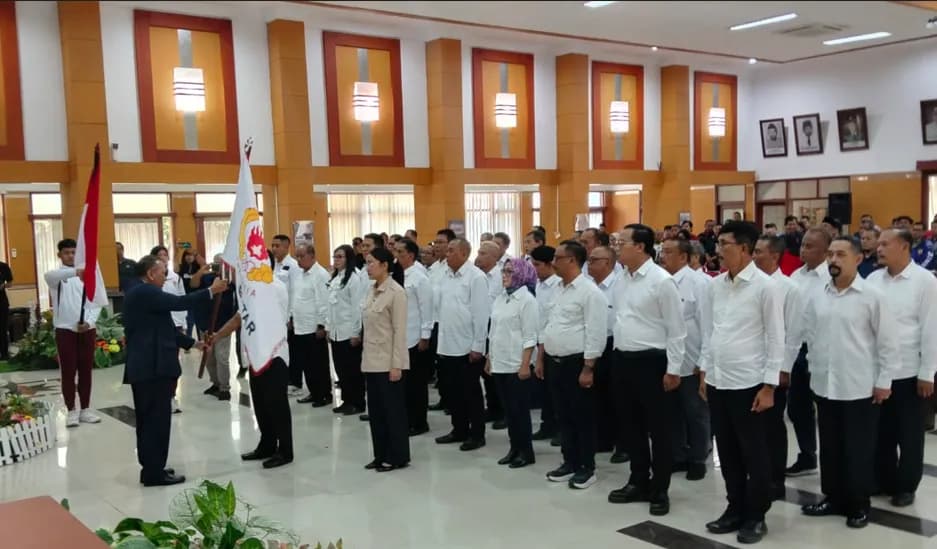 KONI Kota Blitar Periode 2026-2030 Resmi Dilantik, Elim Tyu Samba Ajak Fokus Bangun Prestasi dan Pembinaan Atlet