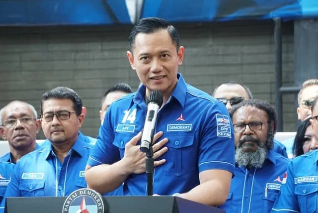 AHY Serukan Kader Demokrat Solid Hadapi Tantangan Politik