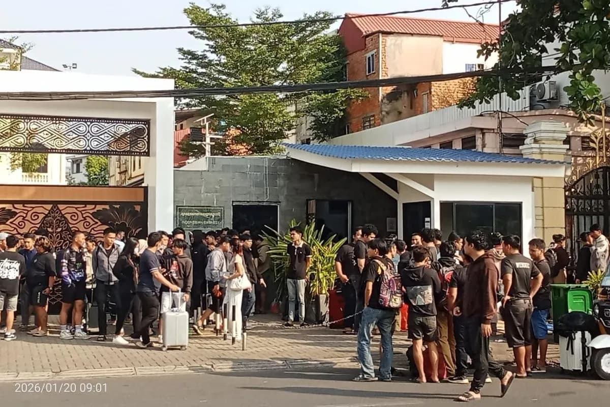 171 WNI Eks Jaringan Scam Diringkus Aparat Kamboja, Sebagian Ganggu Ketertiban