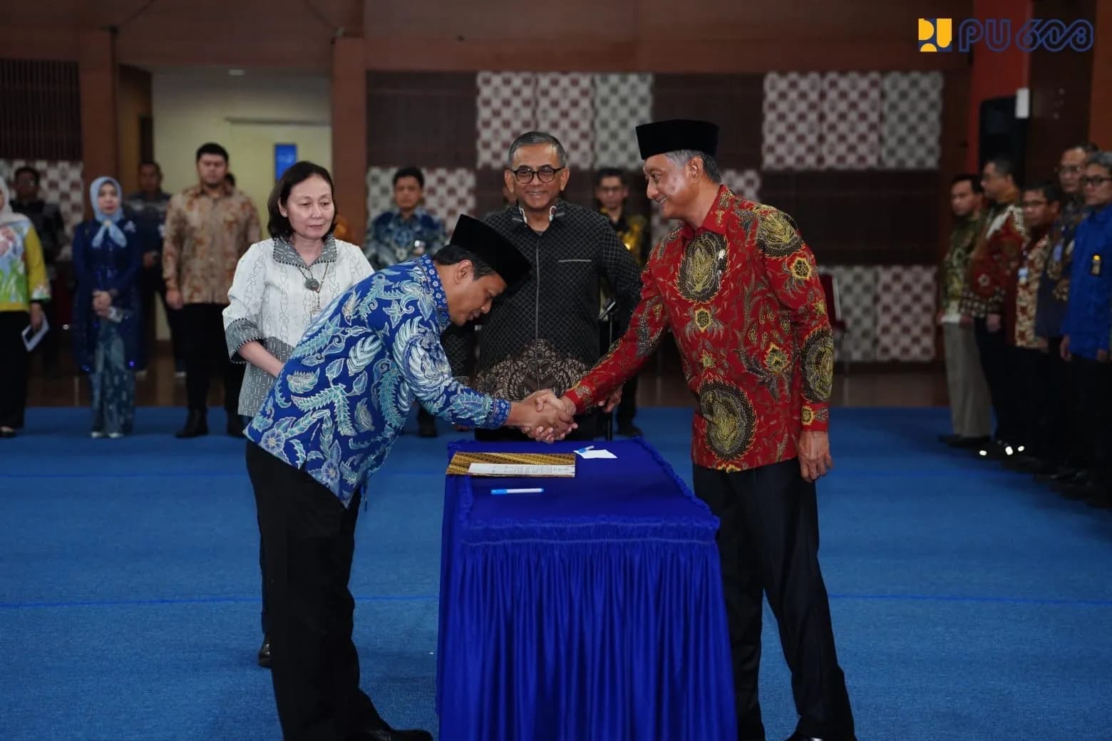 Menteri PU Lantik Kepala Biro Hukum, Kepala BPJT dan Staf Khusus Menteri