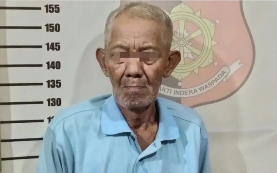 Kakek 75 Tahun Mengamuk Bersenjata Golok, Dua Tetangga Terluka Parah di Lampung Utara