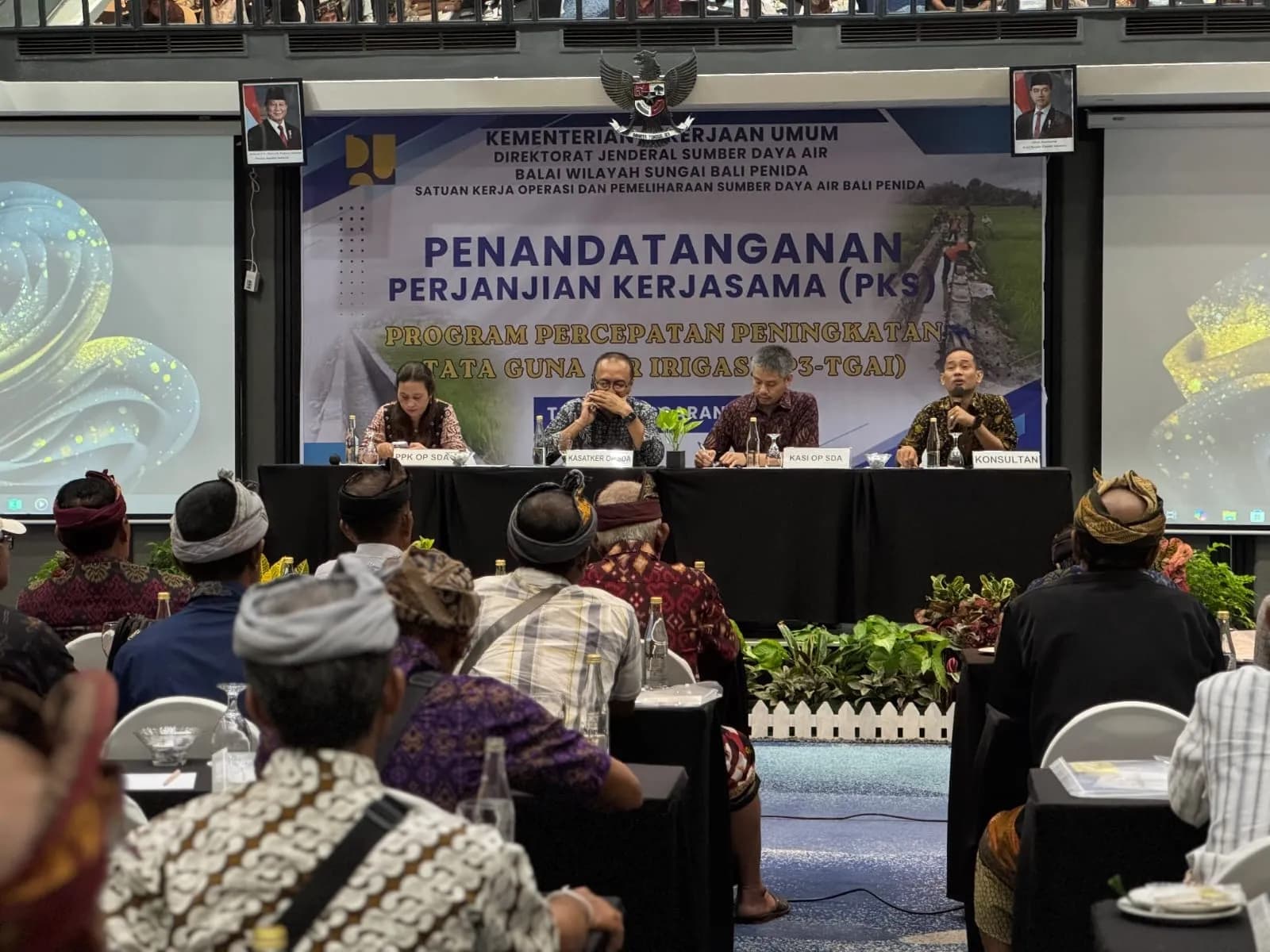 Kementerian PU Mulai Kerjakan P3-TGAI Tahun 2026 di Bali