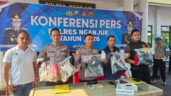 Pengeroyokan Brutal di Nganjuk Tewaskan Pemuda, Polisi Tetapkan 14 Tersangka