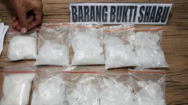 Polisi Gagalkan Peredaran 1 Kilogram Sabu di Pasar Baru, Kurir Jaringan Narkoba Dibekuk