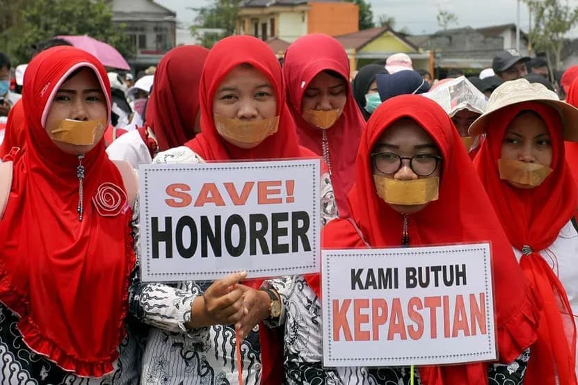 40 Tahun Mengabdi, Guru Honorer Ini Pensiun dengan Gaji Hanya Rp414 Ribu
