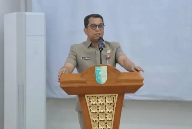 Isu OTT Menguat, Rumah Dinas Sekda Kuansing Dijaga Ketat Personel Bersenjata