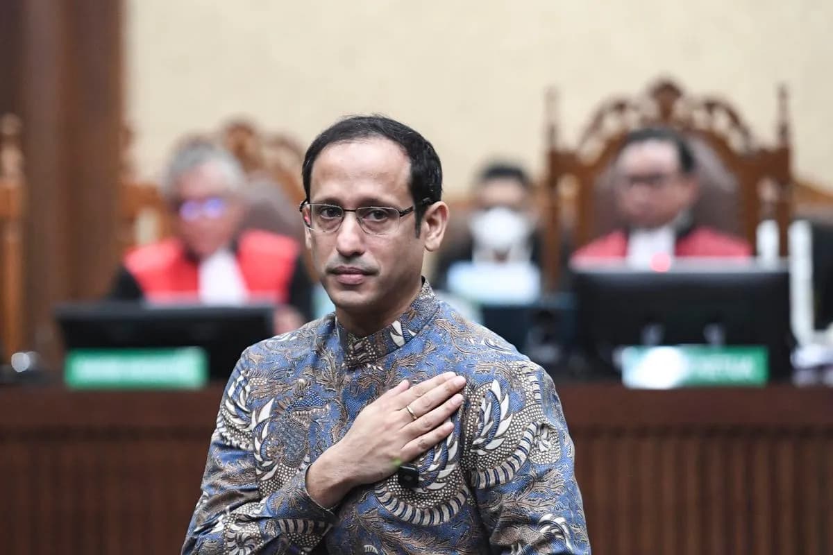Nadiem Makarim Divonis 10 Tahun Penjara, Terbukti Korupsi Chromebook
