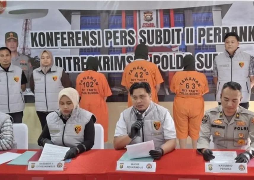 Sindikat Kredit Fiktif Rp 90 Miliar Dibongkar, Polda Sumsel Tetapkan 15 Tersangka