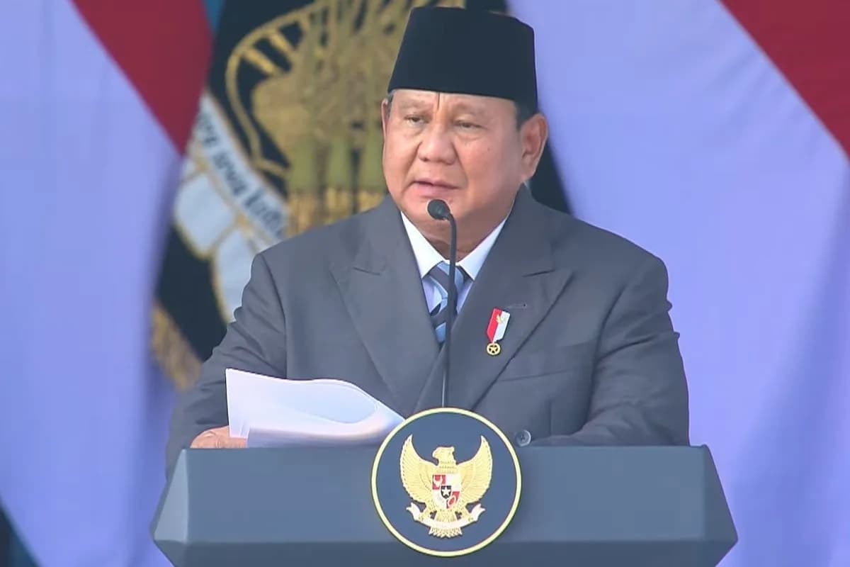 Kata Prabowo Kemakmuran Mustahil Terwujud Tanpa Stabilitas dan Pemerintahan yang Bersih