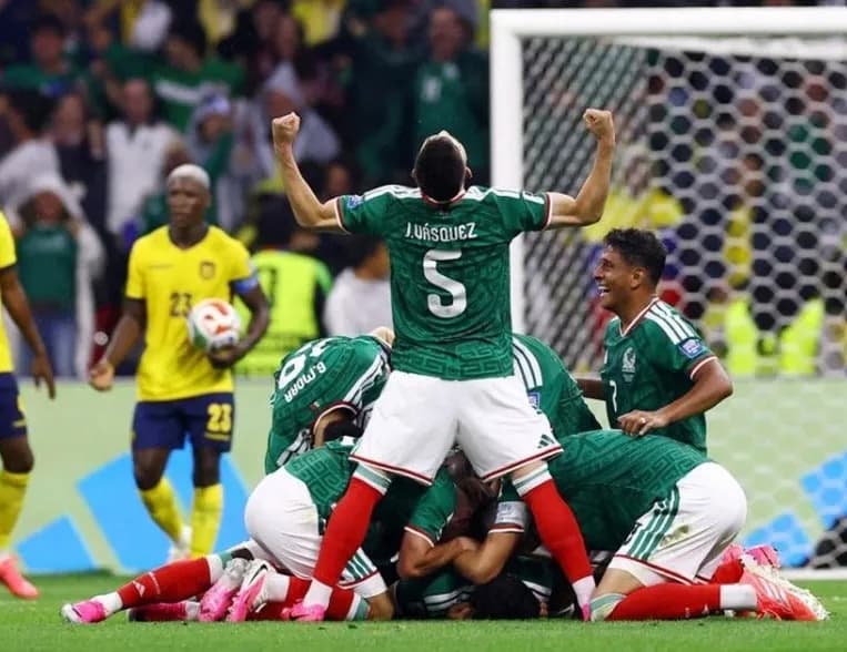 Meksiko Tundukkan Ekuador 2-0, El Tri Melenggang ke Babak 16 Besar Piala Dunia 2026