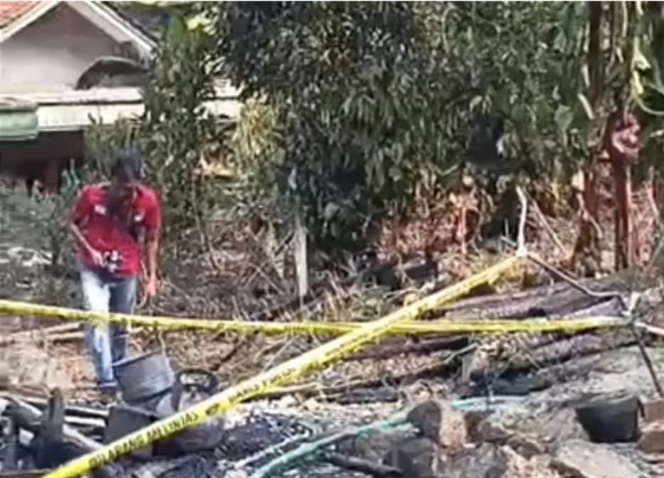 Rumah di Sukabumi Ludes Terbakar, Seorang Ibu Tewas Terjebak dan Balita Terluka