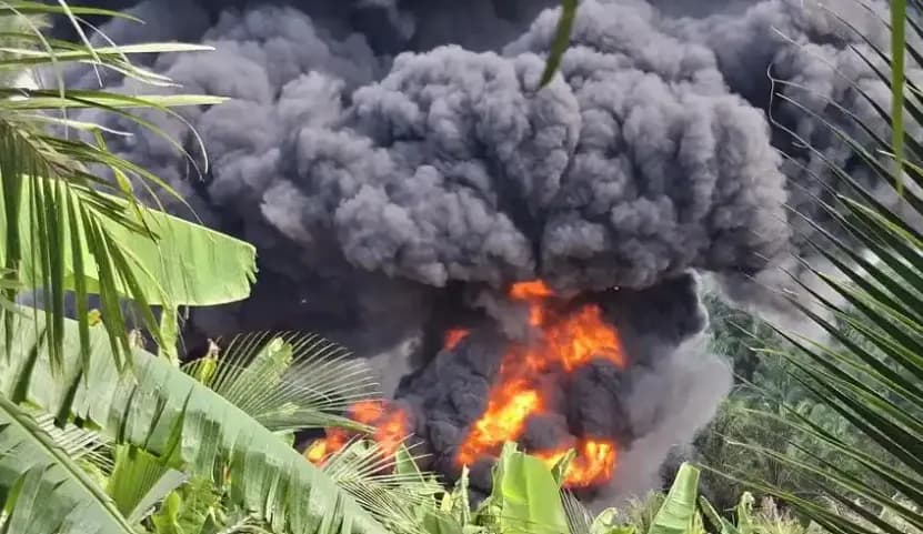 Sumur Minyak Tradisional di Aceh Timur Meledak, Penyebab Masih Misterius