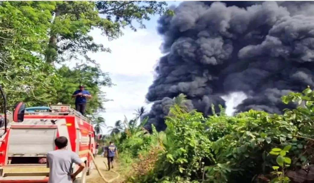Sumur Minyak Tradisional Aceh Timur Terbakar, Bupati Pastikan Belum Ada Laporan Korban Jiwa