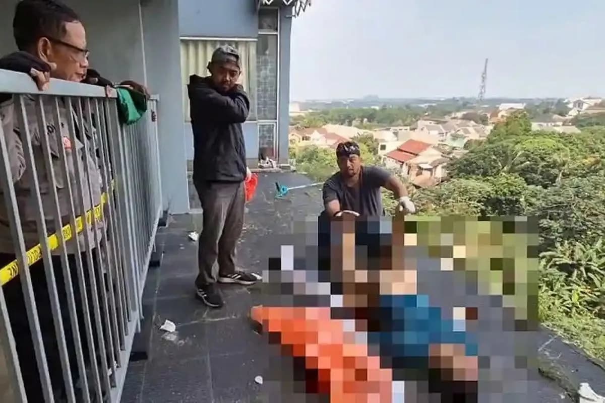DPO Kasus Meterai Palsu Tewas Terjatuh dari Lantai 7 Apartemen di Depok