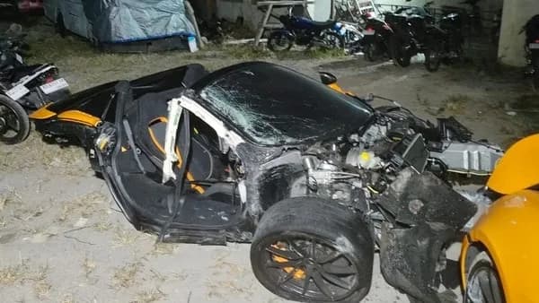 McLaren Hancur Terbelah Dua di Sukoharjo, Polisi Duga Pengemudi Hilang Konsentrasi