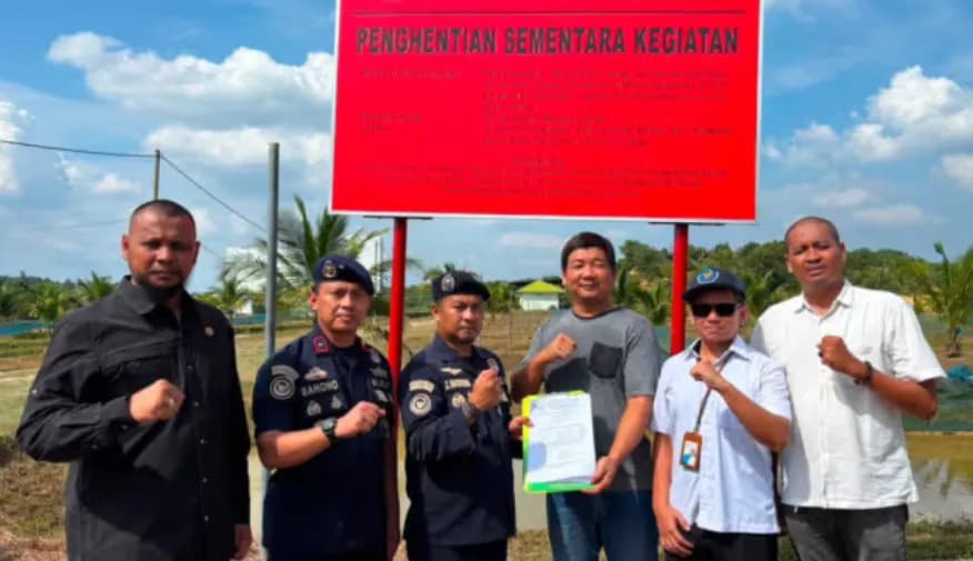 KKP Segel Budidaya Arwana Dilindungi Tanpa Izin di Riau