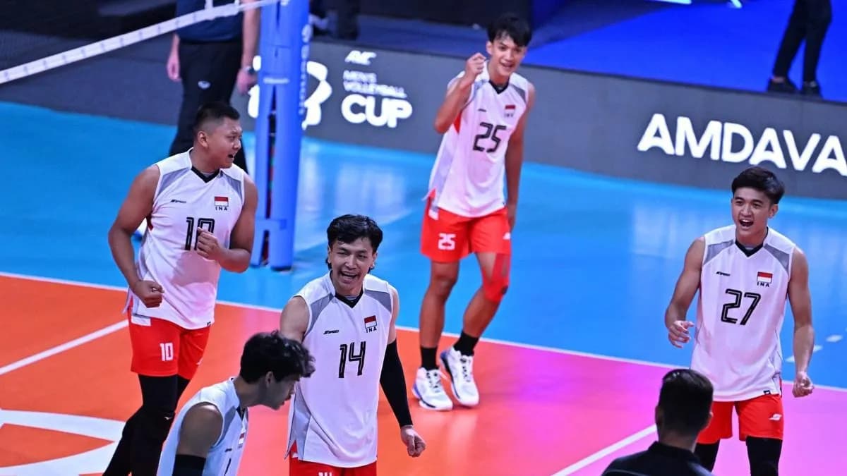 Timnas Voli Putra U-18 Indonesia Tantang Chinese Taipei demi Jaga Asa ke Perempat Final