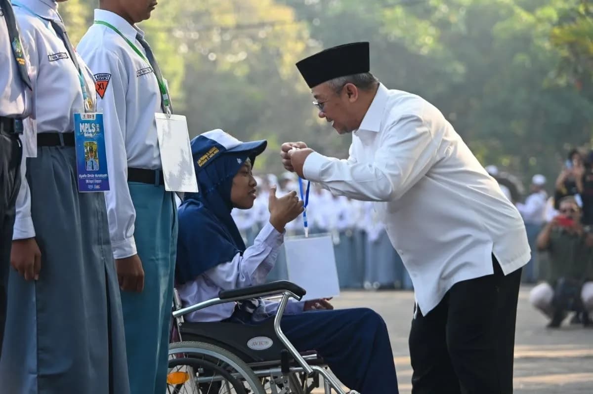 Abdul Mu'ti Buka MPLS Ramah 2026, Sekolah Diminta Tolak Perpeloncoan dan Senioritas