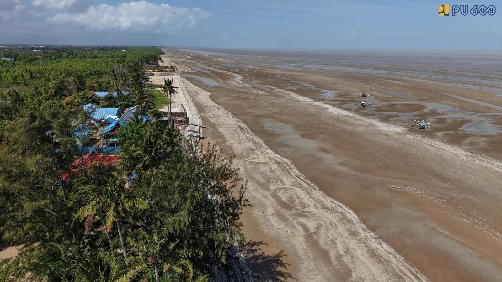 Kementerian PU Lanjutkan Pembangunan Pantai Lampu Satu Merauke