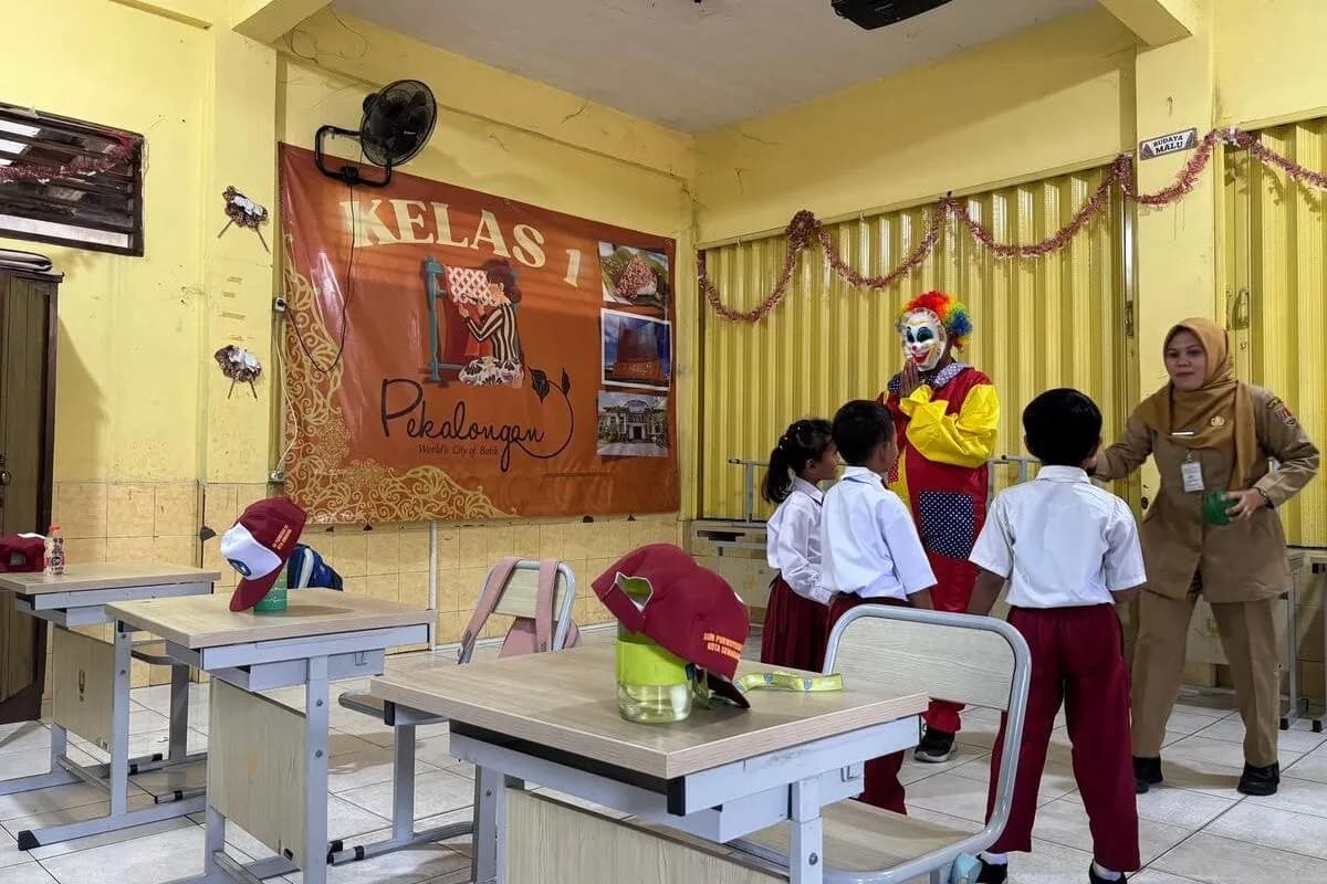 Murid Baru Hanya Tiga Orang, SD Negeri di Semarang Tetap Gelar MPLS