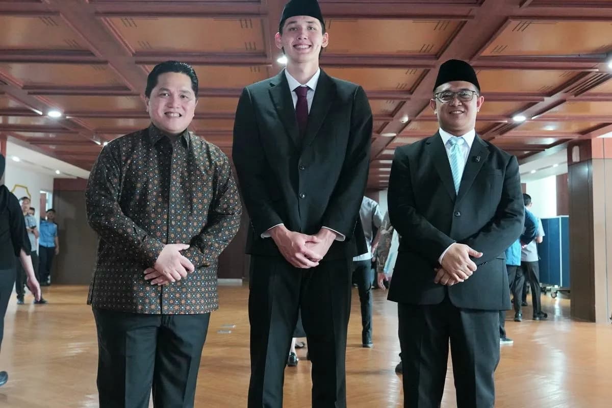 Erick Thohir Sambut Mitchell Baker, Amunisi Baru Garuda Untuk ASEAN Championship 2026