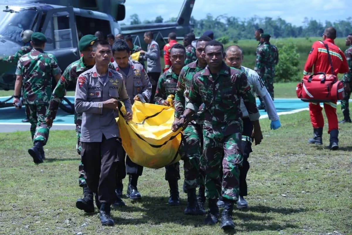 Konflik Bersenjata di Papua Telan 59 Korban Jiwa, Warga Sipil Paling Banyak Menjadi Korban