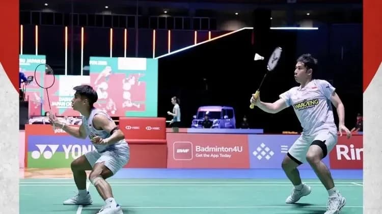 Walau Cedera Sabar/Reza Tunjukkan Mental Baja dan Amankan Tiket 16 Besar Japan Open 2026