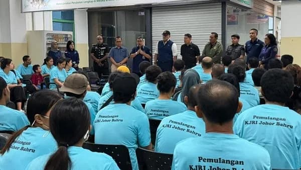 90 WNI dan PMI Dipulangkan dari Malaysia, Mayoritas Dideportasi karena Overstay
