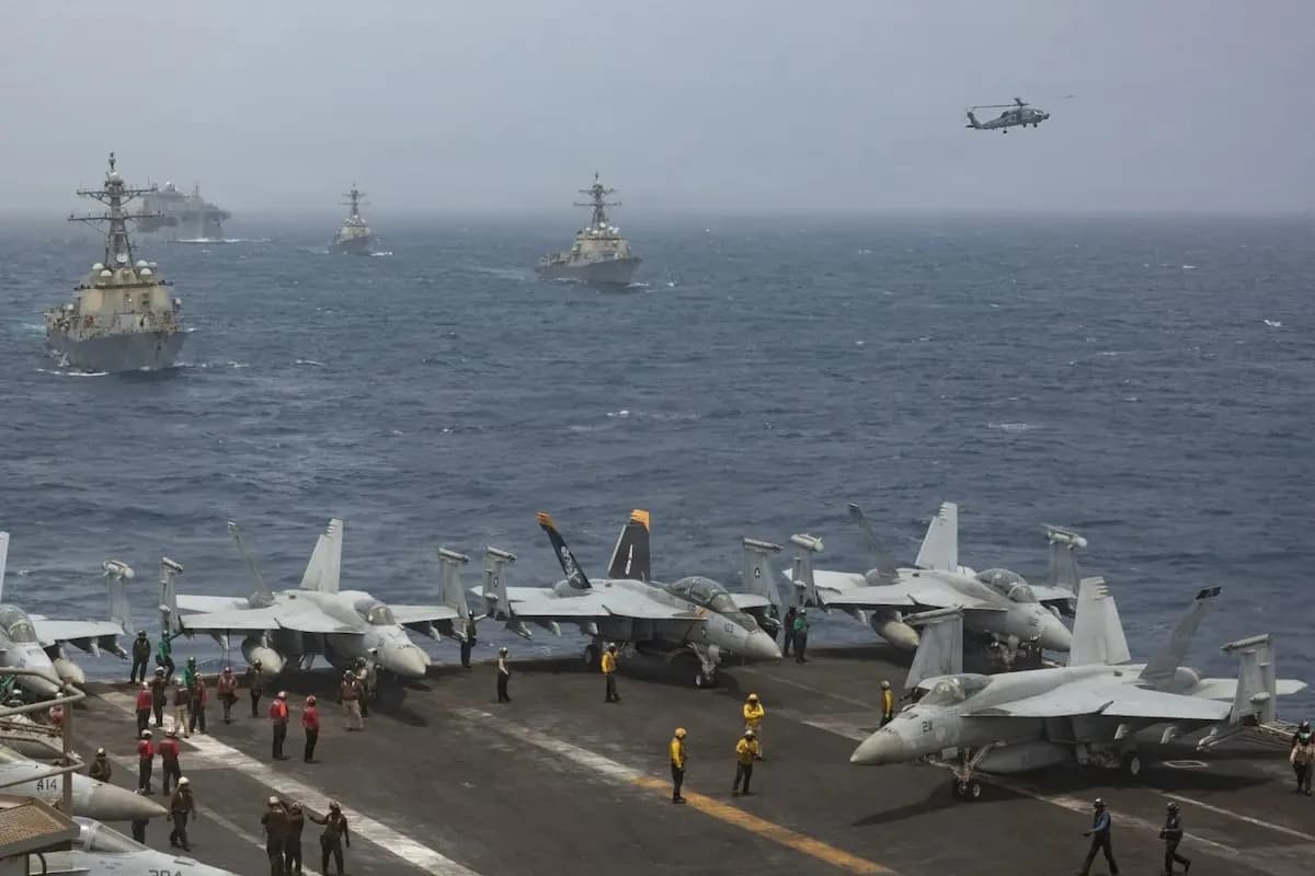 AS Gempur Infrastruktur Strategis Iran, Bandara hingga Jembatan Dekat Selat Hormuz Jadi Sasaran