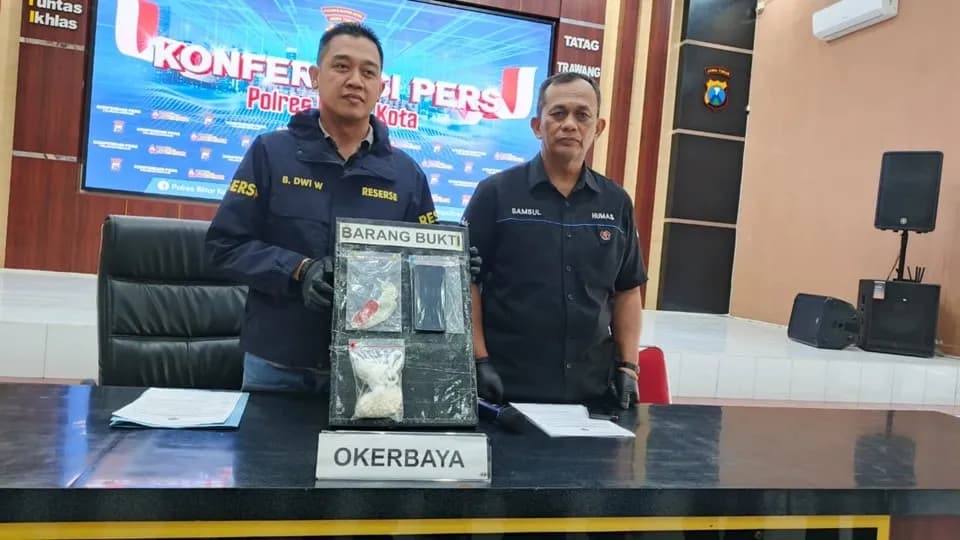 Pengembangan Kasus Narkoba Berujung Terbongkarnya Oknum Polisi Pesta Sabu di Blitar