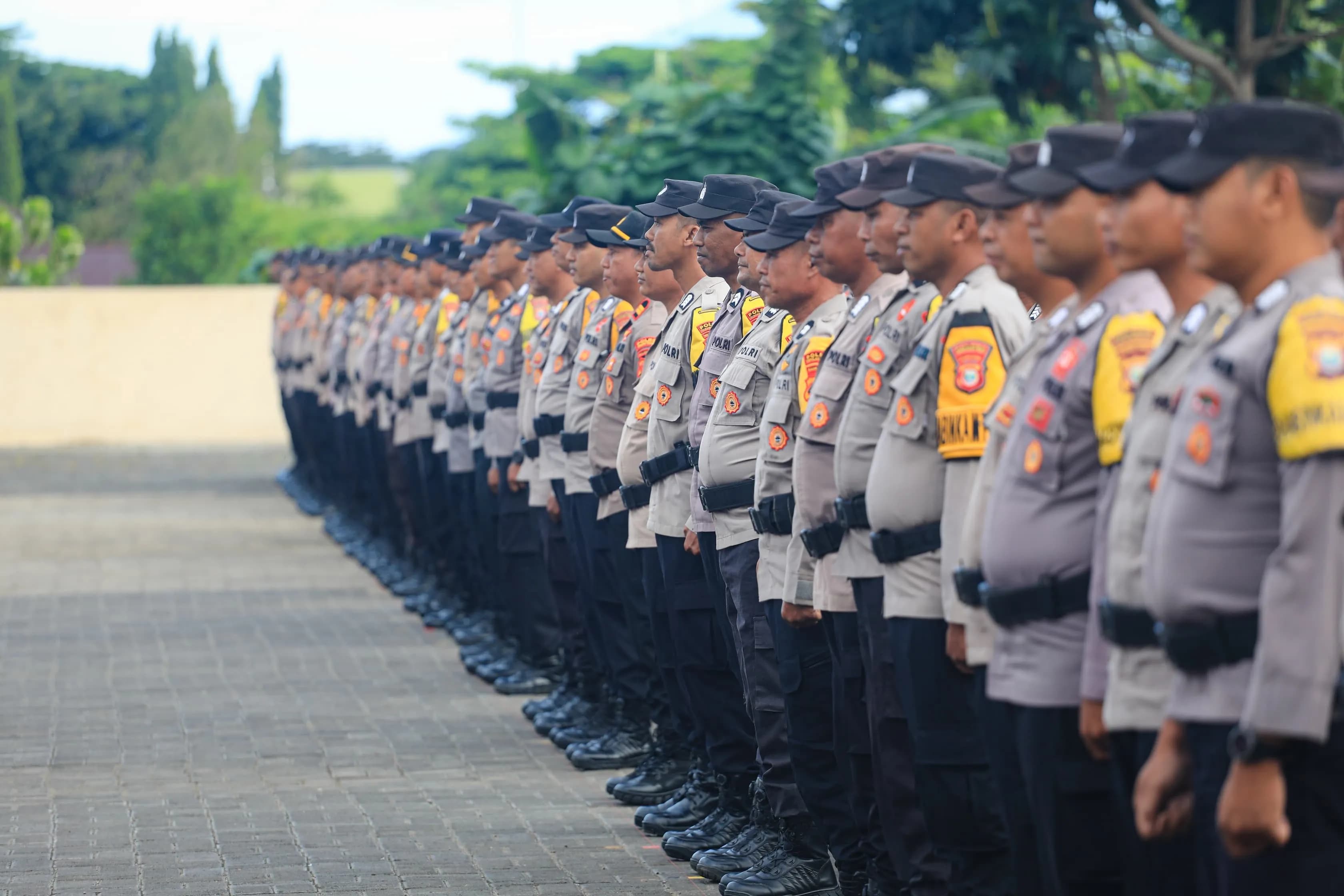 Kapolda Malut Rotasi 215 Perwira, 33 Lulusan Dikbang Polri Tempati Jabatan Strategis