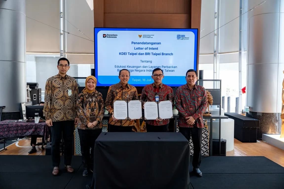 BRI Taipei Branch Office dan KDEI Taipei Jalin Sinergi Perluas Edukasi Keuangan dan Layanan Perbankan bagi WNI di Taiwan