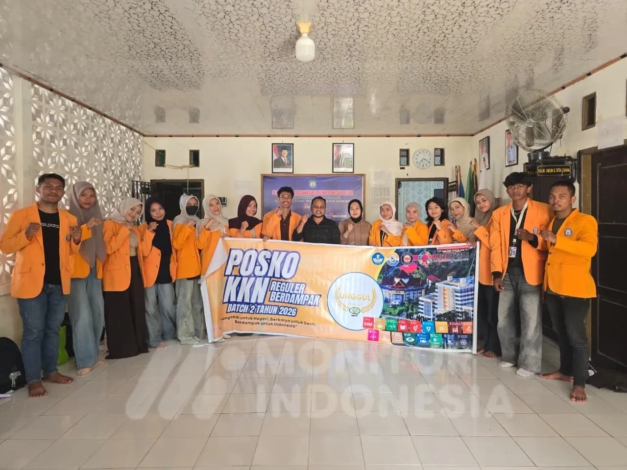 Serah Terima Mahasiswa KKN Reguler Batch II UHO di Desa Lawatuea, Mahasiswa Didorong Berkontribusi Nyata bagi Masyarakat