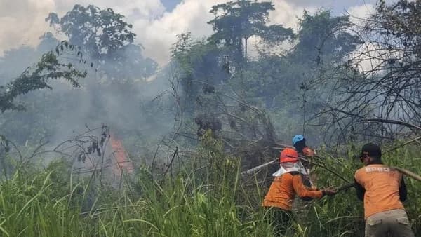 Karhutla Terus Mengancam Lamandau, 17 Kebakaran Hanguskan Lebih dari 26 Hektare Lahan