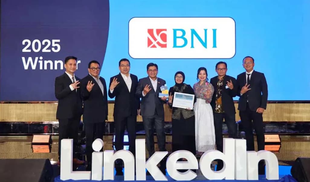 BNI Raih Penghargaan Talent Insight Pioneer di LinkedIn Talent Awards 2025