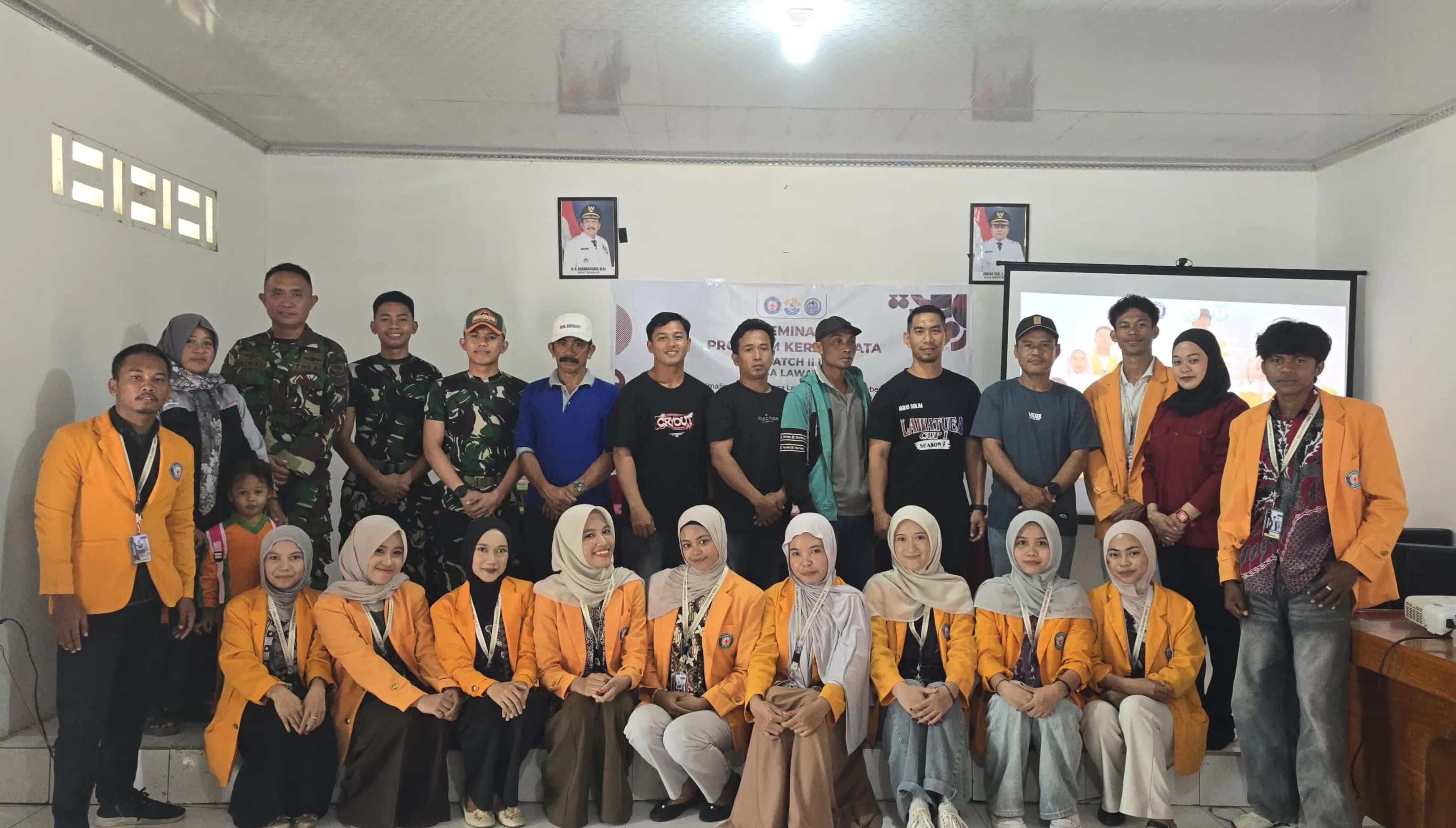 Seminar Program Kerja KKN UHO Batch II di Desa Lawatuea Resmi Digelar, Fokus Pemberdayaan dan Pelestarian Lingkungan