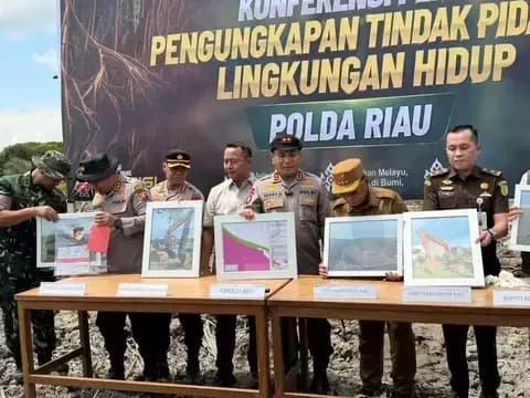 Polda Riau Tetapkan Dua Tersangka Perambah 115 Hektare Hutan Mangrove
