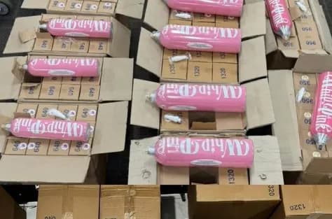 Bareskrim Sita Puluhan Tabung Gas Whip Pink dari Gudang di Jakut