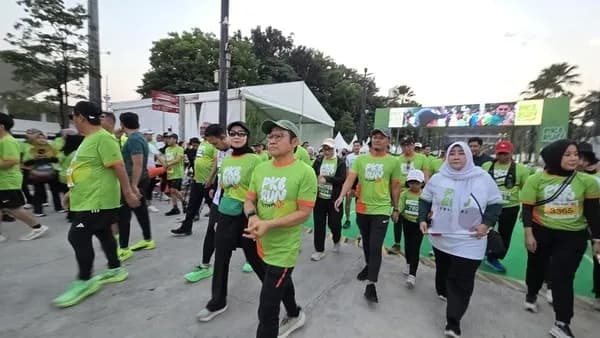 PKB Run Meriahkan GBK, Cak Imin Lepas Start dan Berlari Bersama 7.500 Peserta