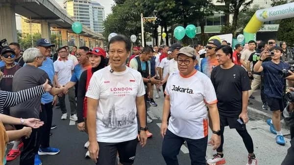 CFD Rasuna Said Makin Diminati, Pramono: Warga Jakarta Semakin Sadar Pentingnya Hidup Sehat