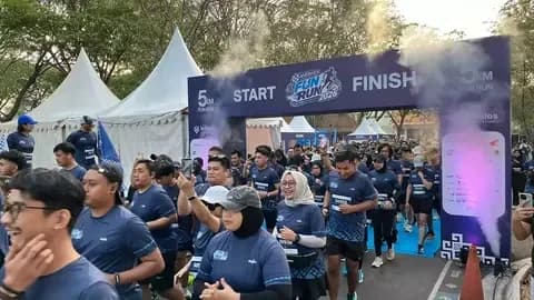 2.500 Pelari Ramaikan Intibios Fun Run 2026, Kampanye Hidup Sehat Menggema dari TMII