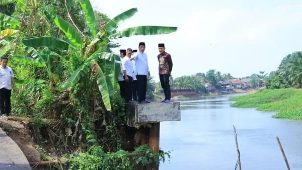 Abrasi Putuskan Badan Jalan di Ogan Ilir, Pemprov Sumsel Siapkan Langkah Perbaikan