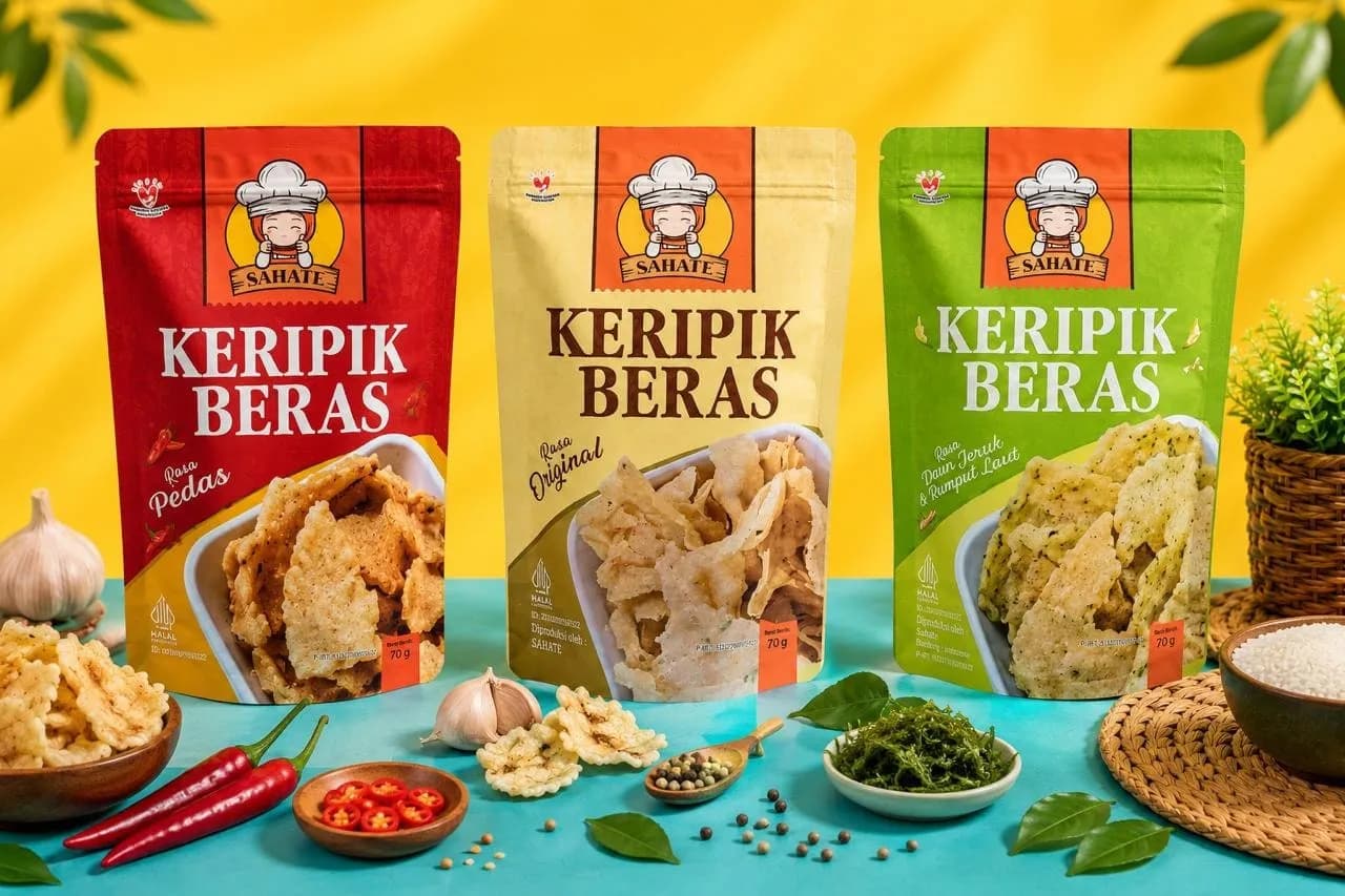 Berawal dari Dapur Rumahan Saat Pandemi, Camilan Sehat “Sahate” Perlahan Tumbuh ke Pasar Global Bersama BRI