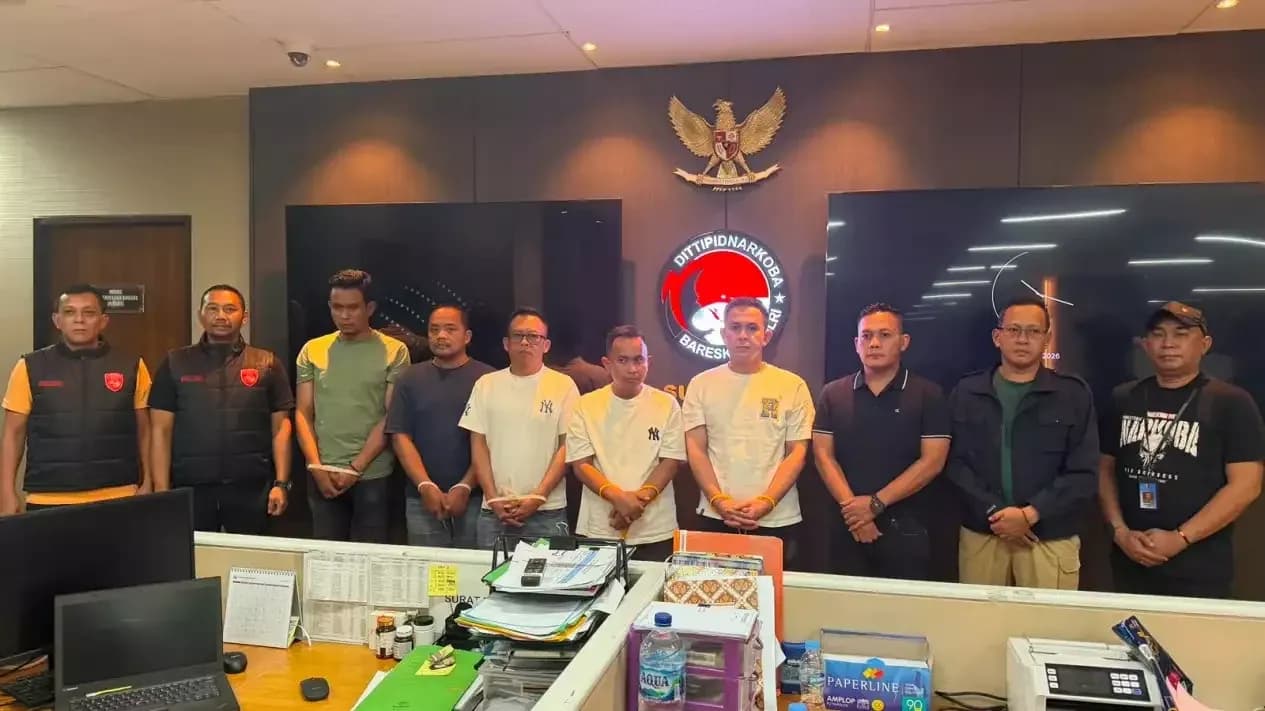 Daftar Polisi Yang Terseret Kasus Narkoba Etomidate, Dari Kasat Narkoba Tangsel dan Lima Anggota