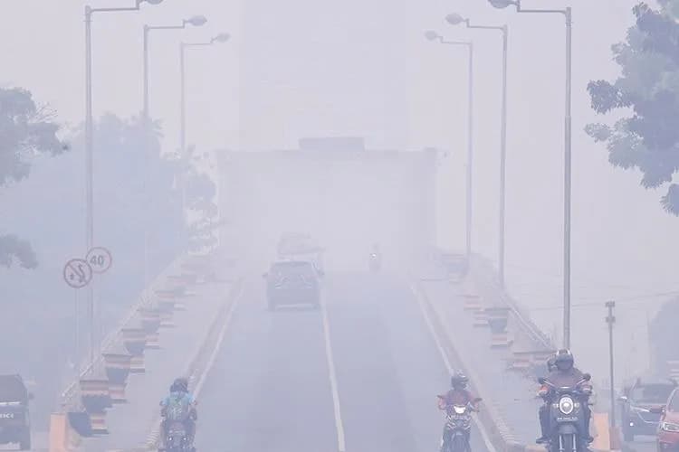 Kabut Asap Memburuk, Disdik Palangka Raya Wajibkan Seluruh Siswa Pakai Masker