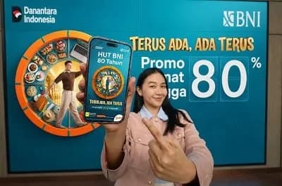 BNI Hadirkan Ragam Promo Spesial Rayakan 80 Tahun Pengabdian untuk Negeri