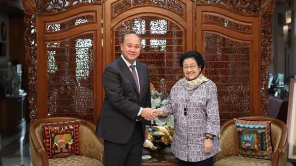 Megawati Kenang Tragedi Khmer Merah Saat Terima Deputi PM Kamboja