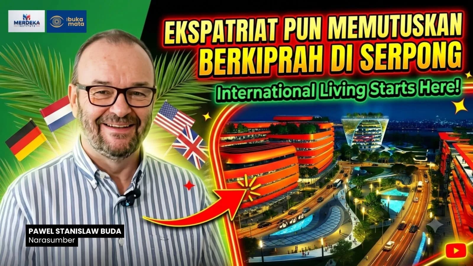 WNA Sebut Serpong Selevel Singapura, Ini Alasannya
