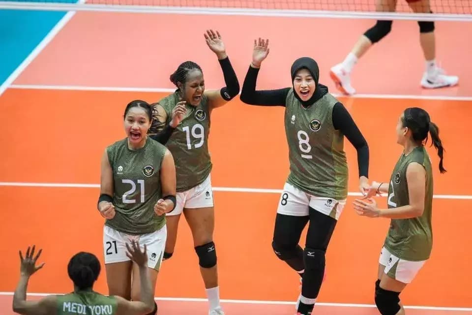 SEA V Cup 2026 Dimulai, Timnas Voli Putri Indonesia Langsung Hadapi Thailand