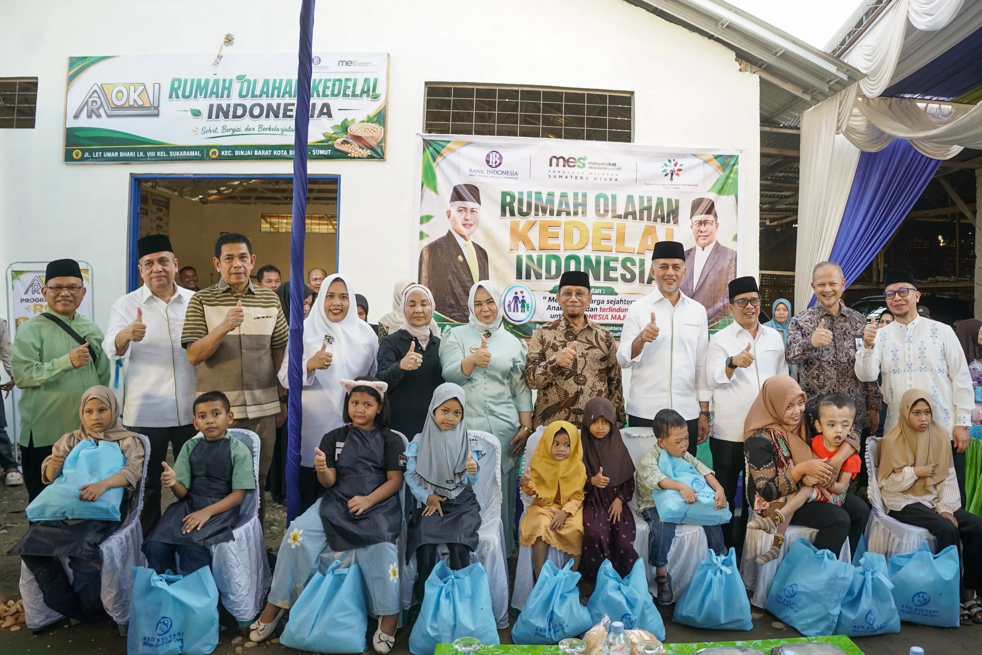 Dorong UMKM Naik Kelas dan Kurangi Ketergantungan Impor, Ijek Resmikan Rumah Olahan Kedelai